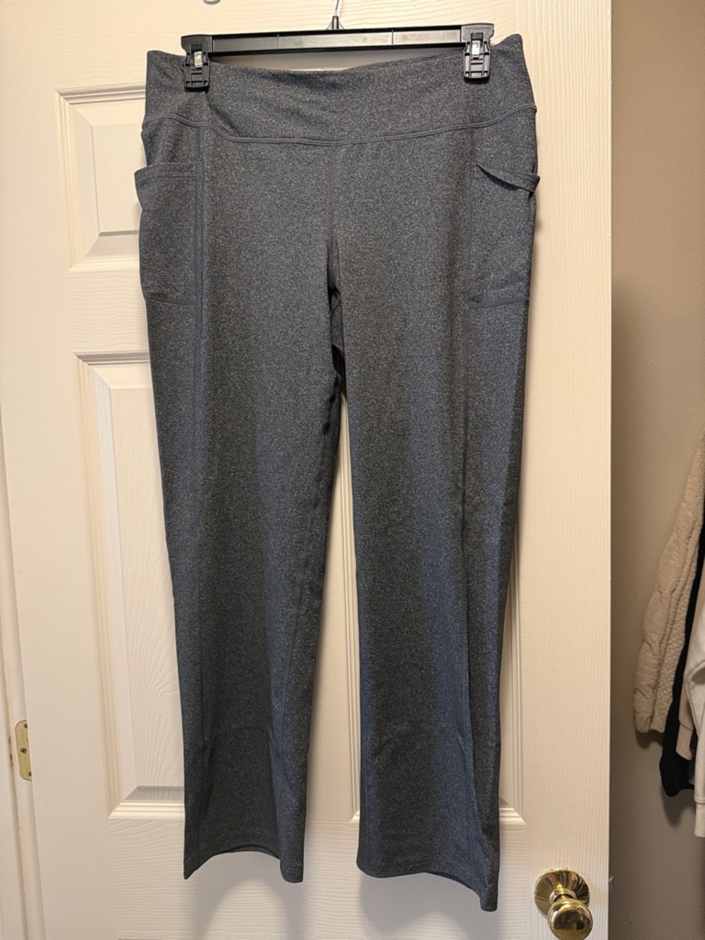 Skechers Women's Gray Track Pants with Side Pockets